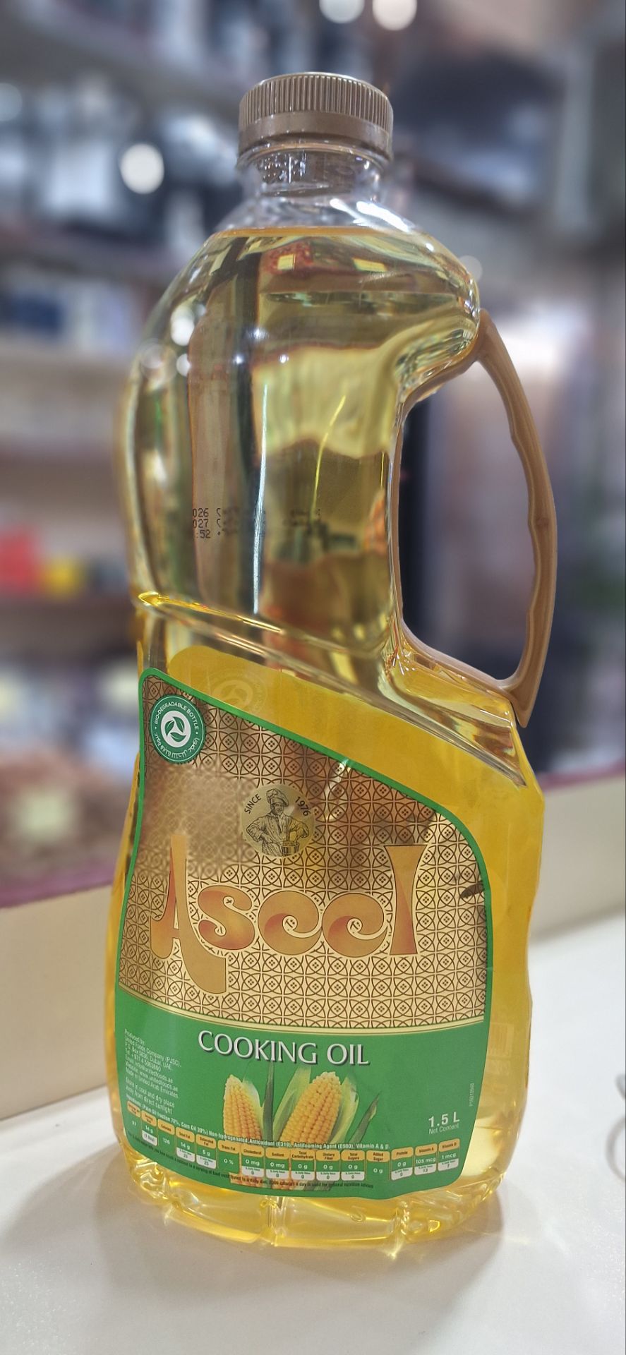 روغن ذرت 1/5لیتری اصیل